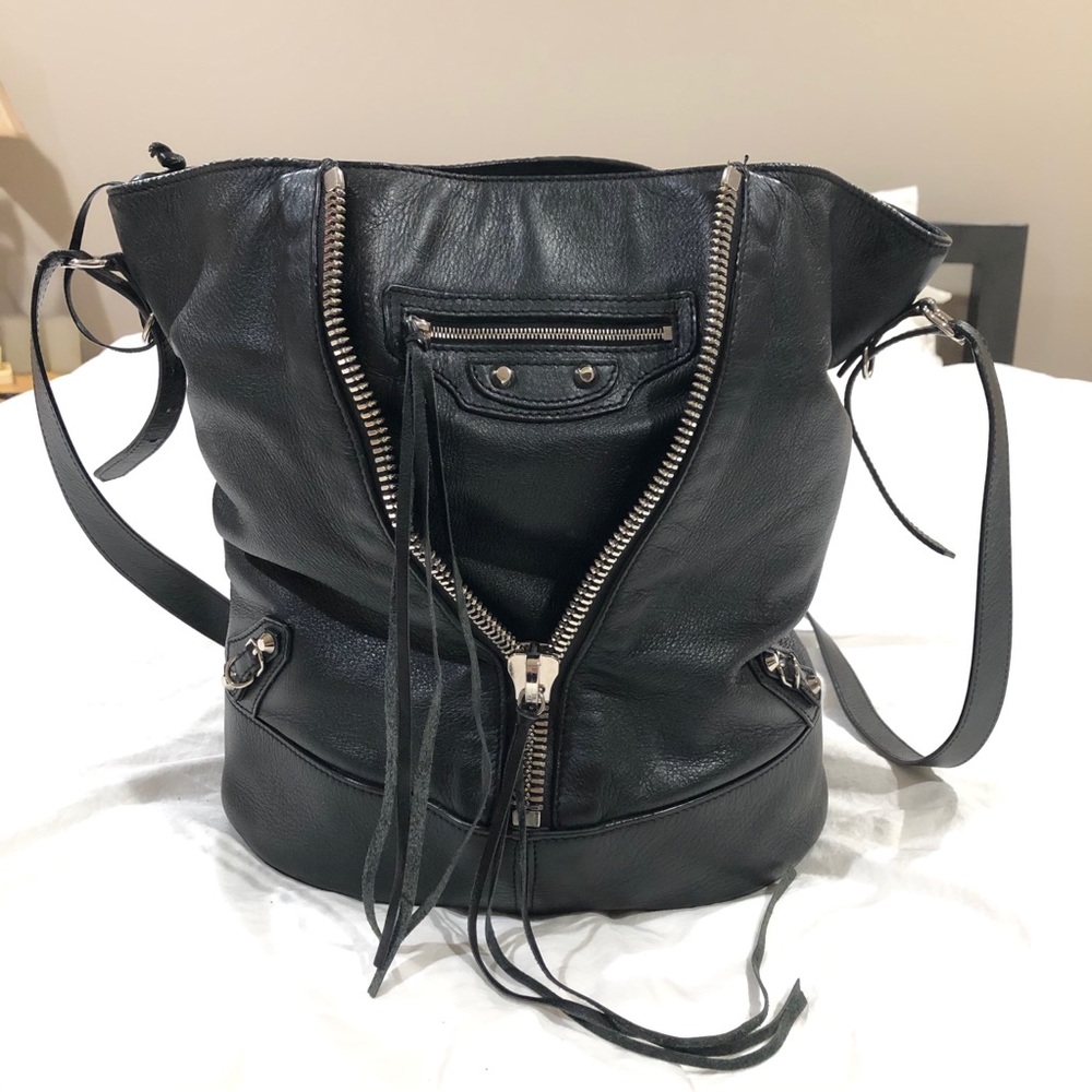 2015 Papier Balck Bucket Bag